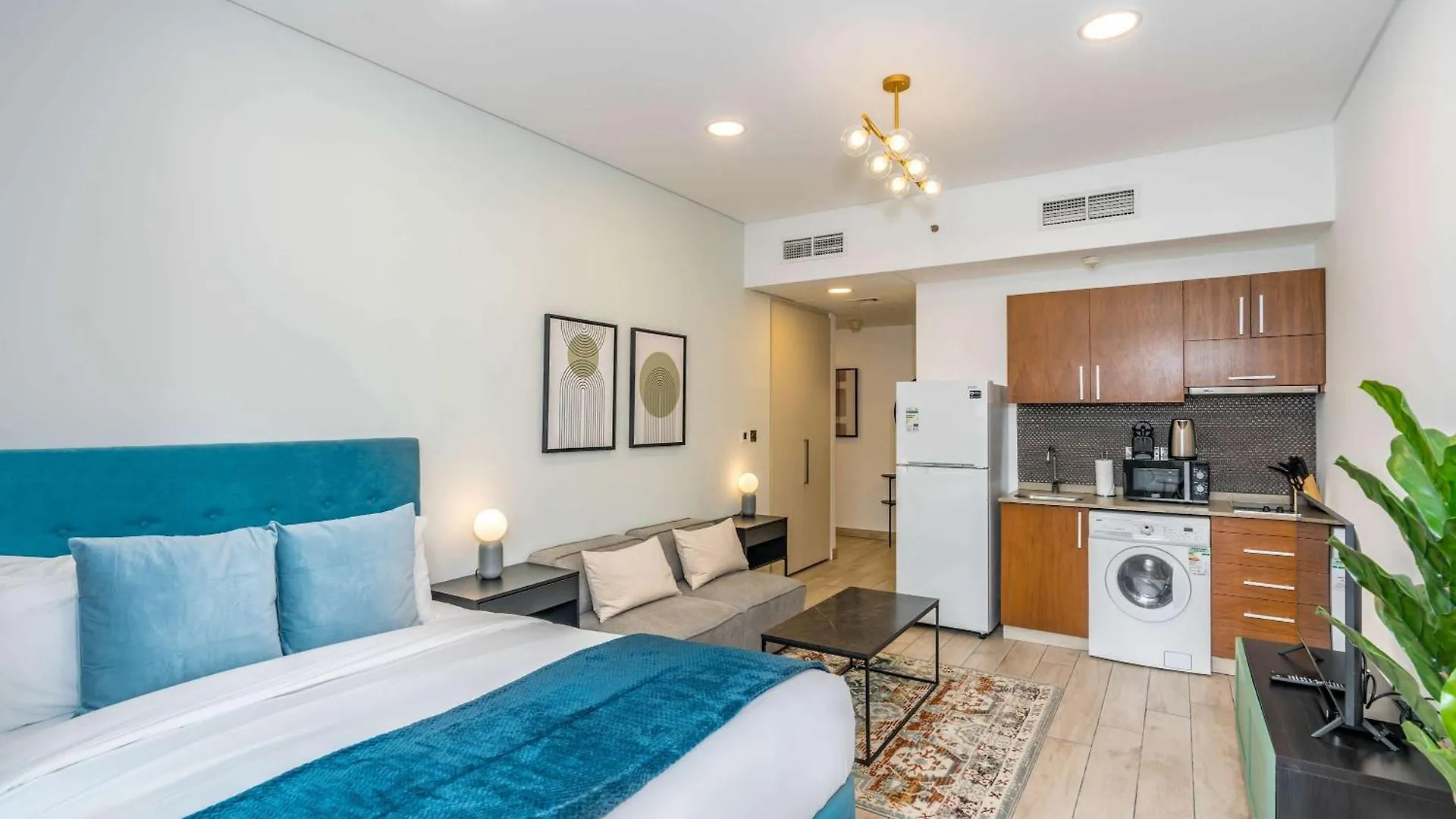 アパート Silkhaus Newly Furnished Studio Facing Difc With Pool And Gym Access ドバイ アラブ首長国連邦